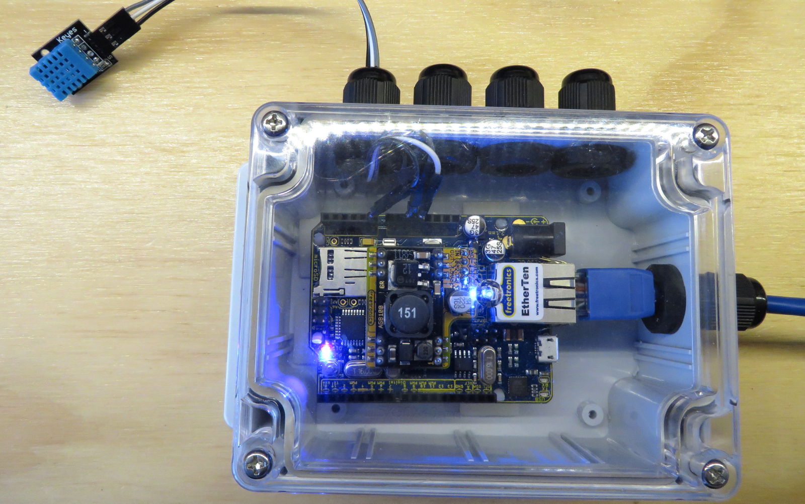 Initial version of Garden Sensor Station